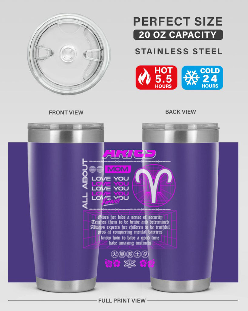 aries 138#- zodiac- Tumbler