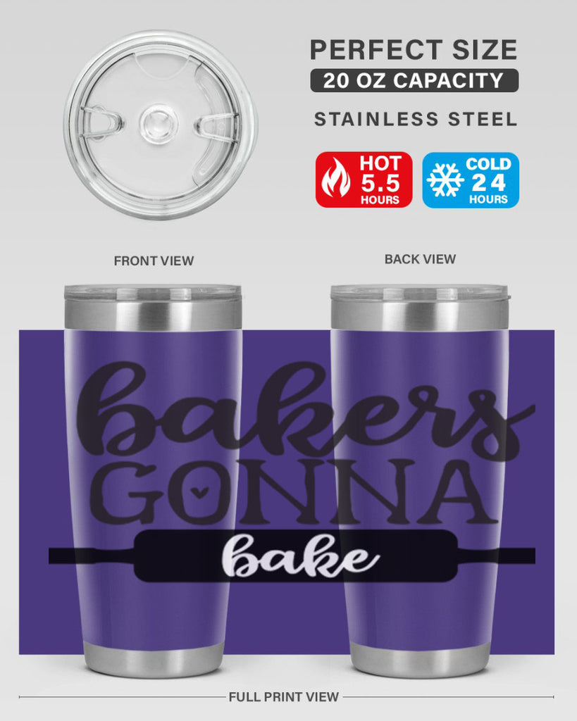 bakers gonna bake 4#- kitchen- Tumbler