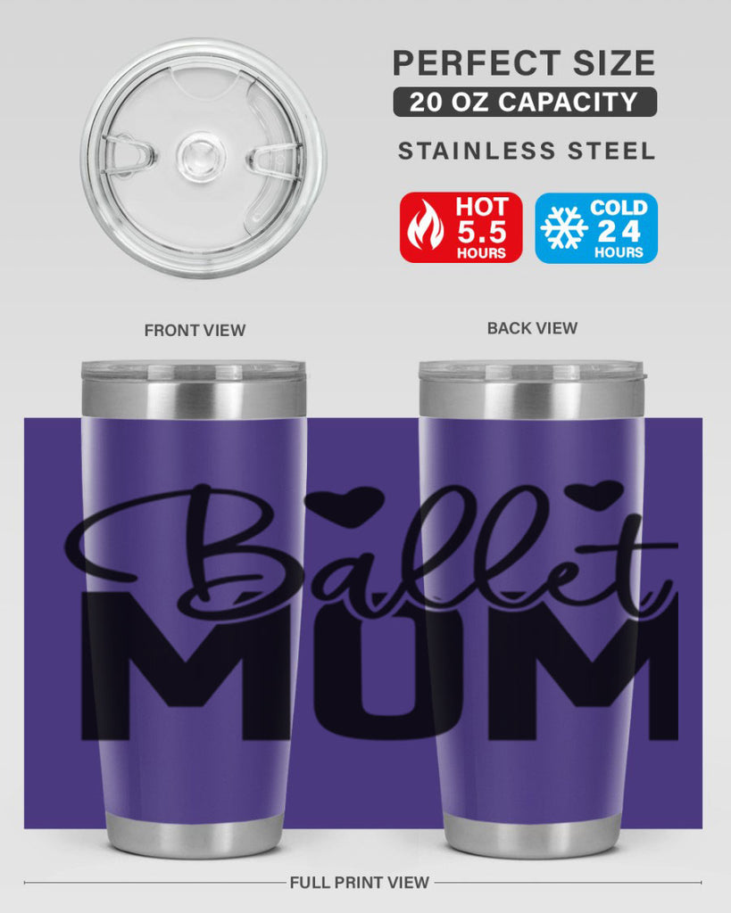 ballet mom 12#- ballet- Tumbler
