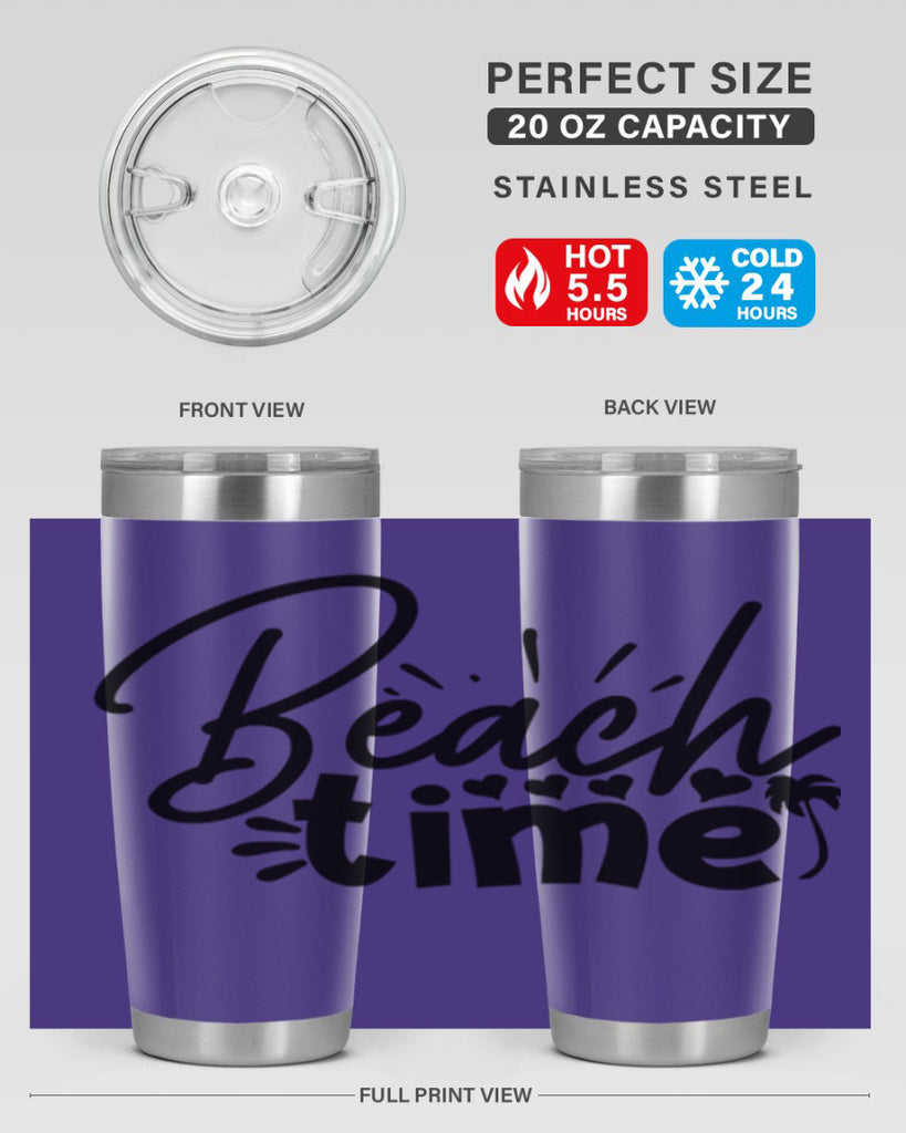 beach time Style 108#- summer- Tumbler