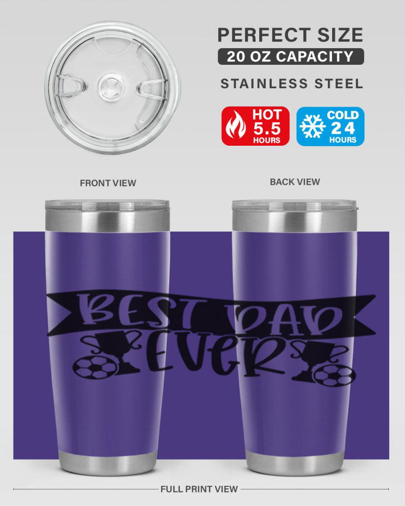 best dad ever 73#- fathers day- Tumbler
