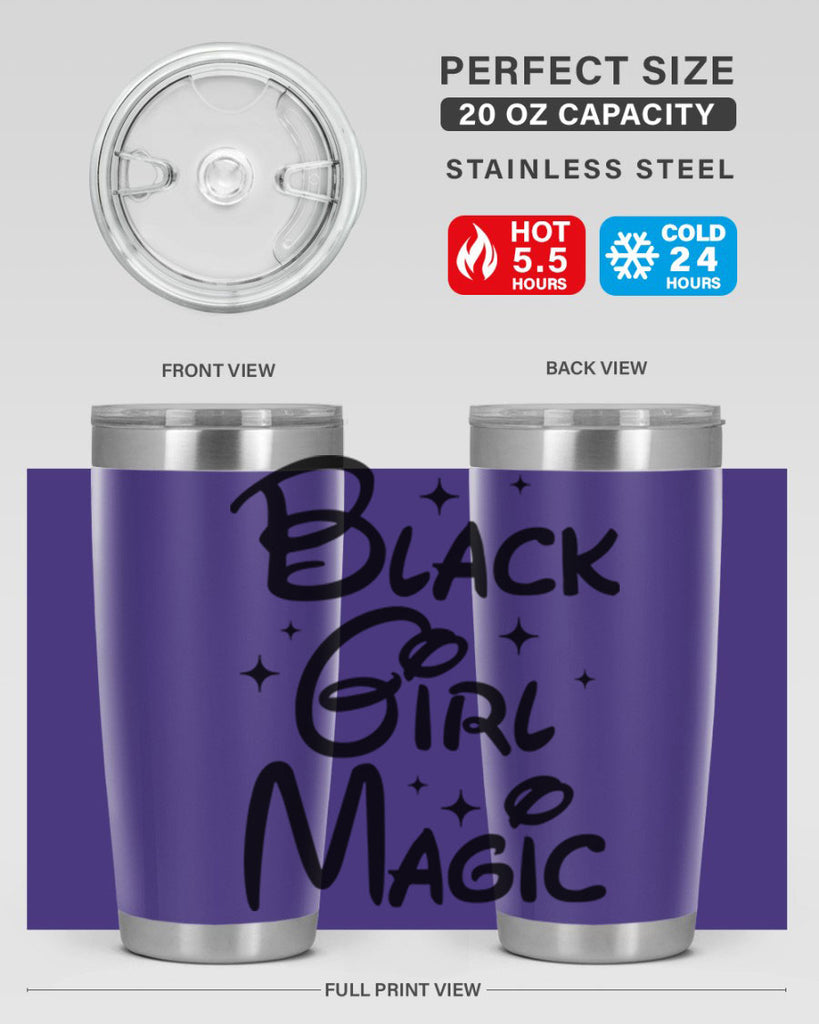 black girl magic 207#- black words phrases- Cotton Tank