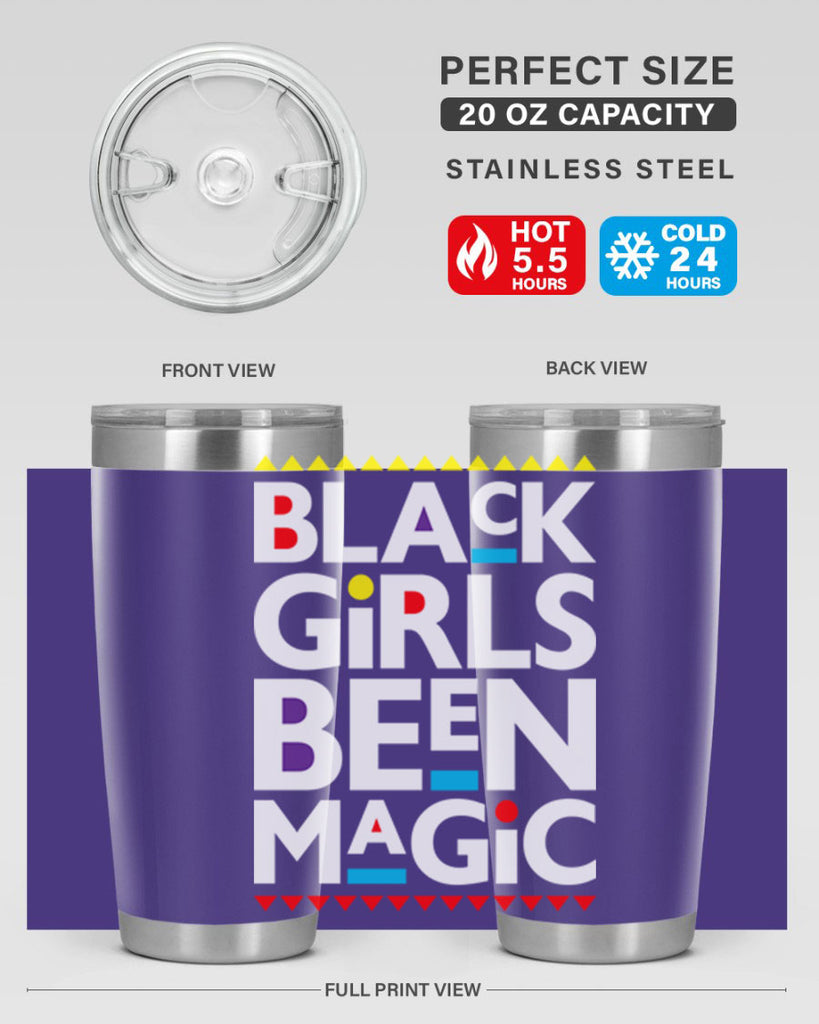 black girls been magic 243#- black words phrases- Cotton Tank