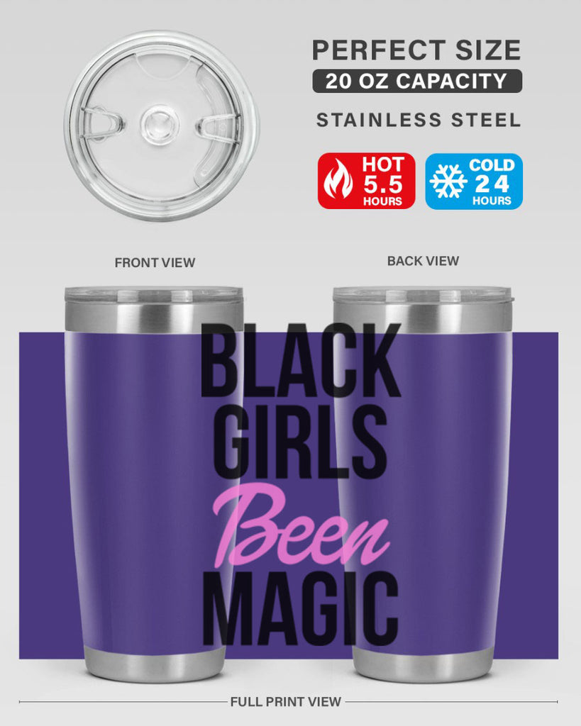 black girls been magic 244#- black words phrases- Cotton Tank