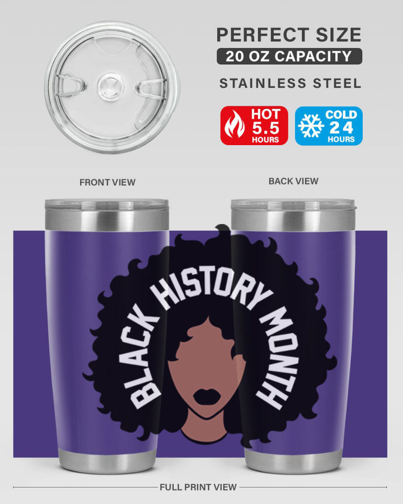 black history month afro woman 239#- black words phrases- Cotton Tank