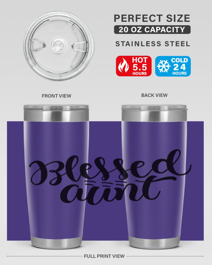 blessed aunt Style 35#- aunt- Tumbler