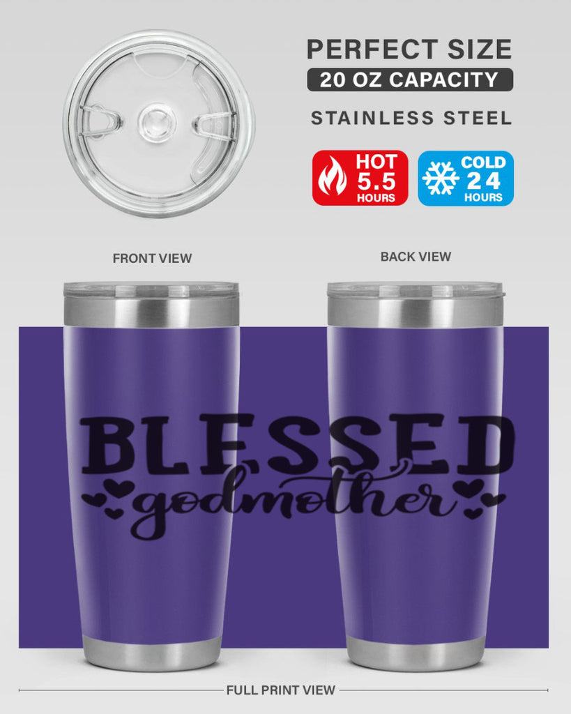 blessed godmother 1#- God Parent- Tumbler