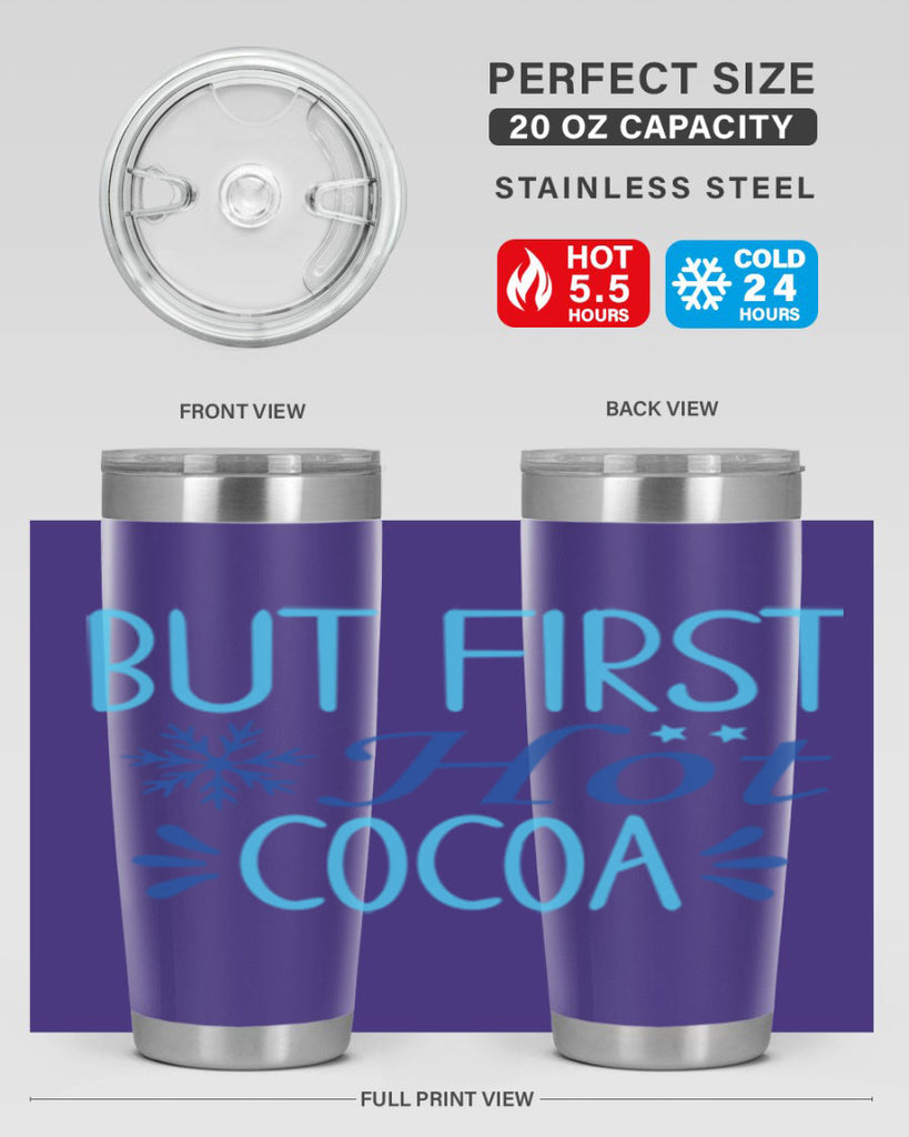 but first hot cocoa 33#- winter- Tumbler