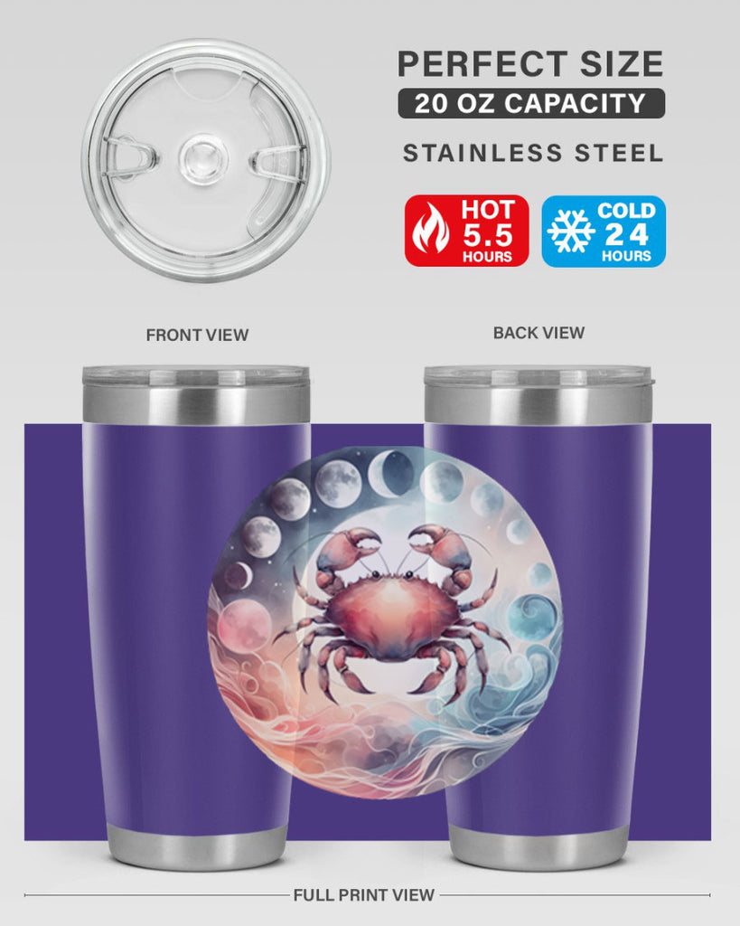 cancer 167#- zodiac- Tumbler