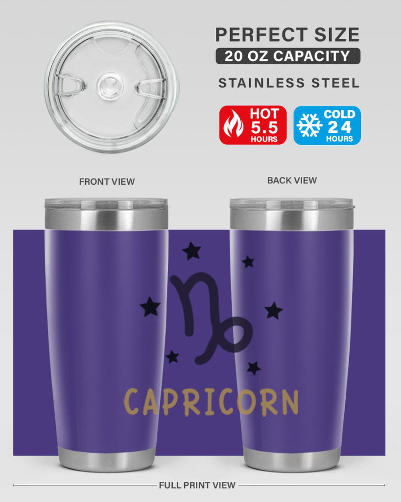 capricorn 206#- zodiac- Tumbler