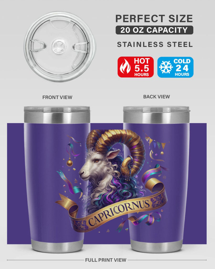 capricorn 209#- zodiac- Tumbler