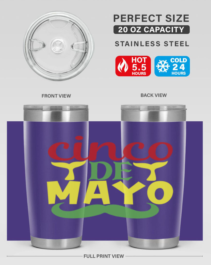 cinco de mayo 4#- cinco de mayo- Tumbler