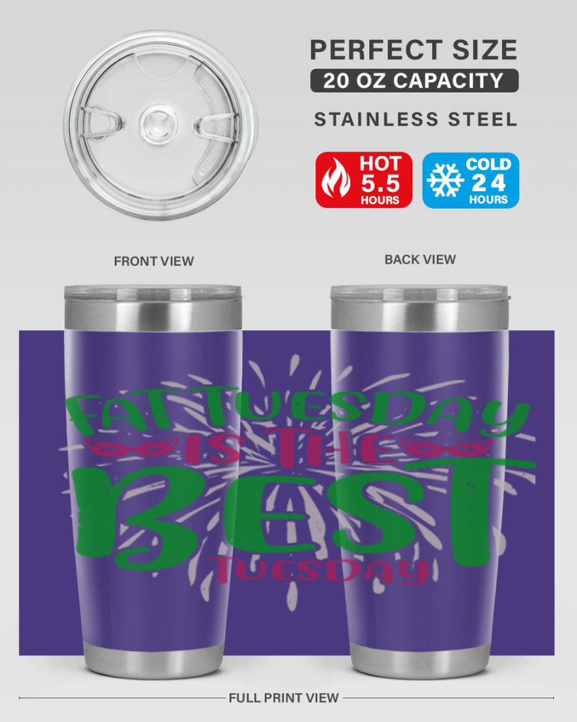 fat tuesday is the best tuesday 88#- mardi gras- Tumbler