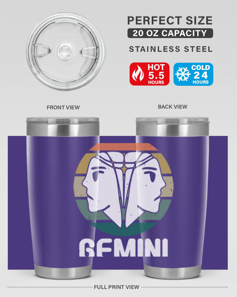gemini 236#- zodiac- Tumbler