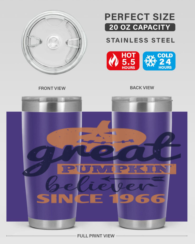 great pumpkin believer since 114#- halloween- Tumbler