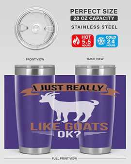 i just really like goats ok Style 3#- goat- Tumbler