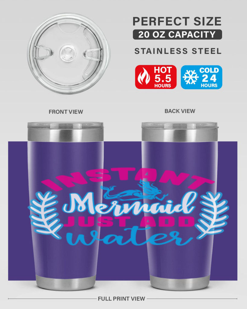 instant mermaid just add water 272#- mermaid- Tumbler