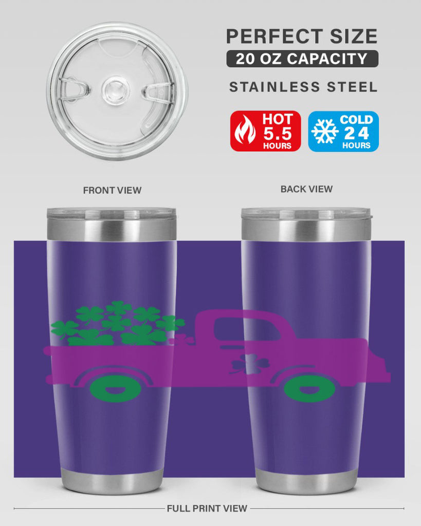 jeep 19#- mardi gras- Tumbler