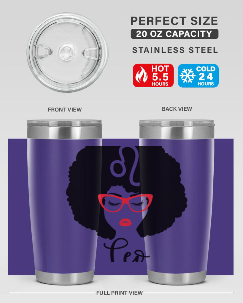 leo 298#- zodiac- Tumbler