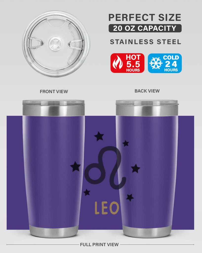 leo 305#- zodiac- Tumbler