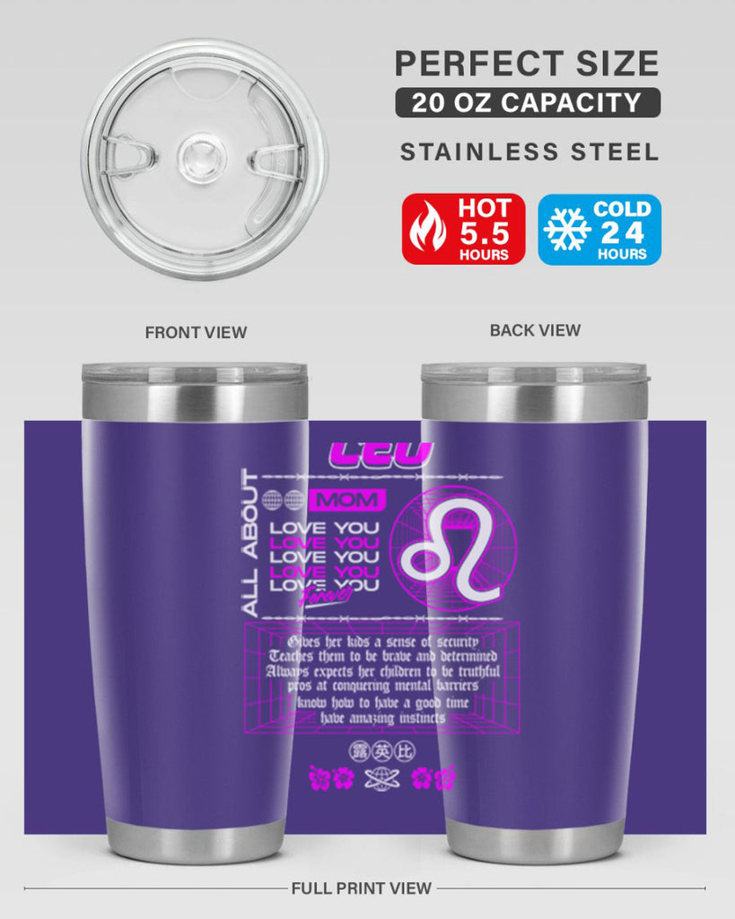 leo 308#- zodiac- Tumbler