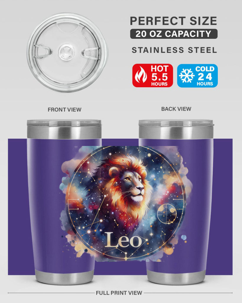 leo 312#- zodiac- Tumbler