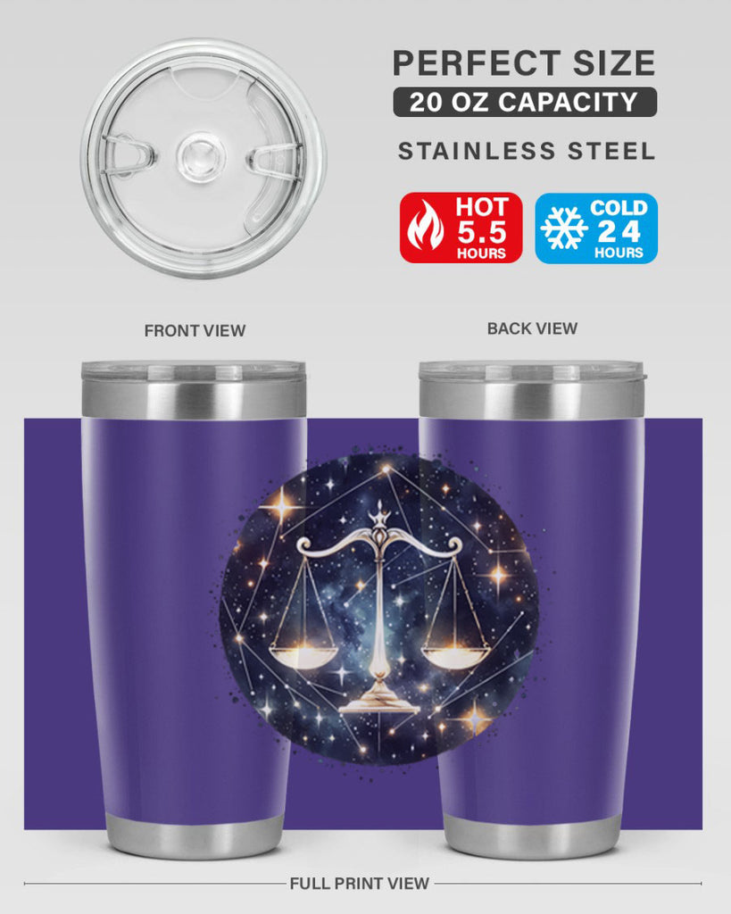 libra 340#- zodiac- Tumbler
