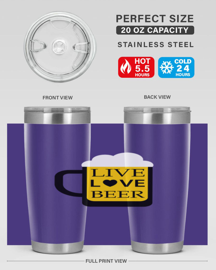 live love beer 63#- beer- Tumbler