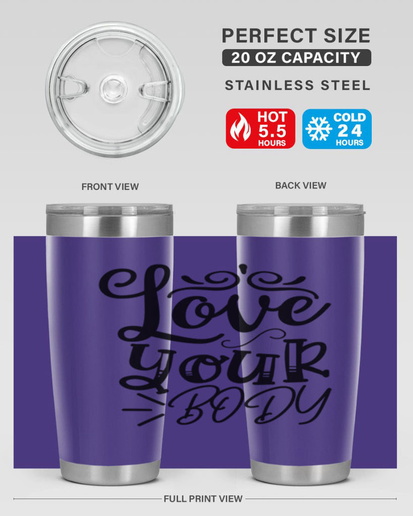 love your body 30#- gym- Tumbler