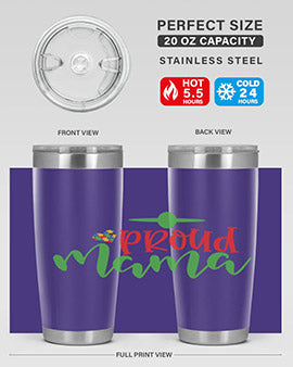 proud mama Style 38#- autism- Tumbler