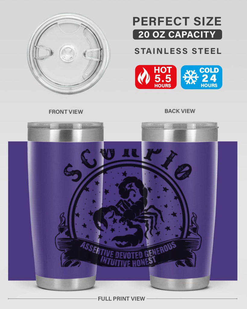 scorpio 29#- zodiac- Tumbler