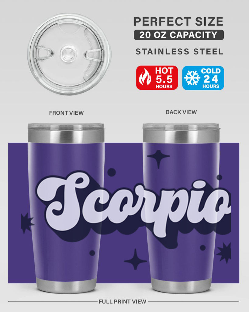scorpio 454#- zodiac- Tumbler