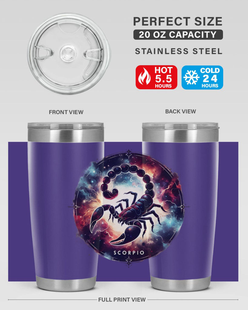 scorpio 460#- zodiac- Tumbler