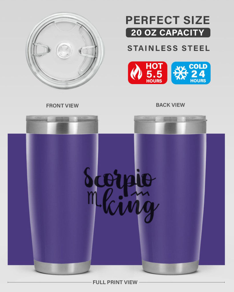 scorpio king 433#- zodiac- Tumbler