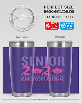 senior quarantined Style 45#- corona virus- Tumbler