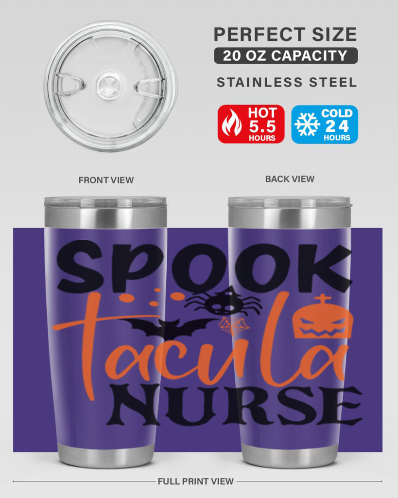 spooktacula principal 107#- halloween- Tumbler