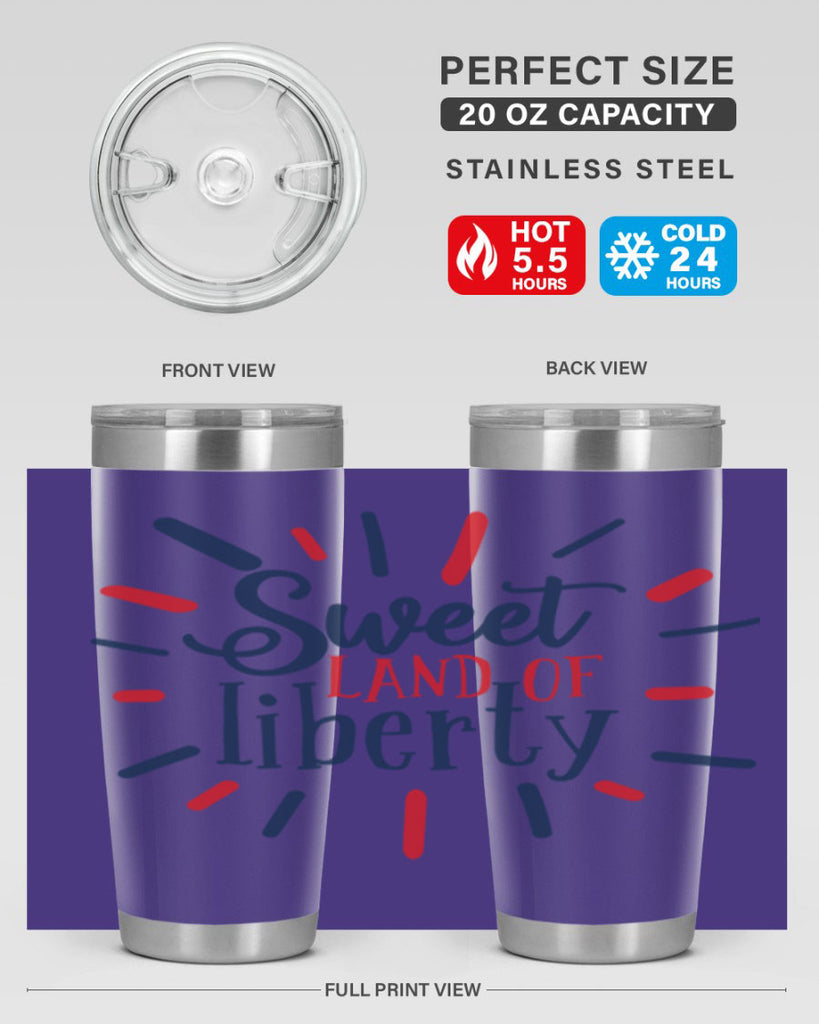 sweet land of liberty Style 7#- Fourt Of July- Tumbler