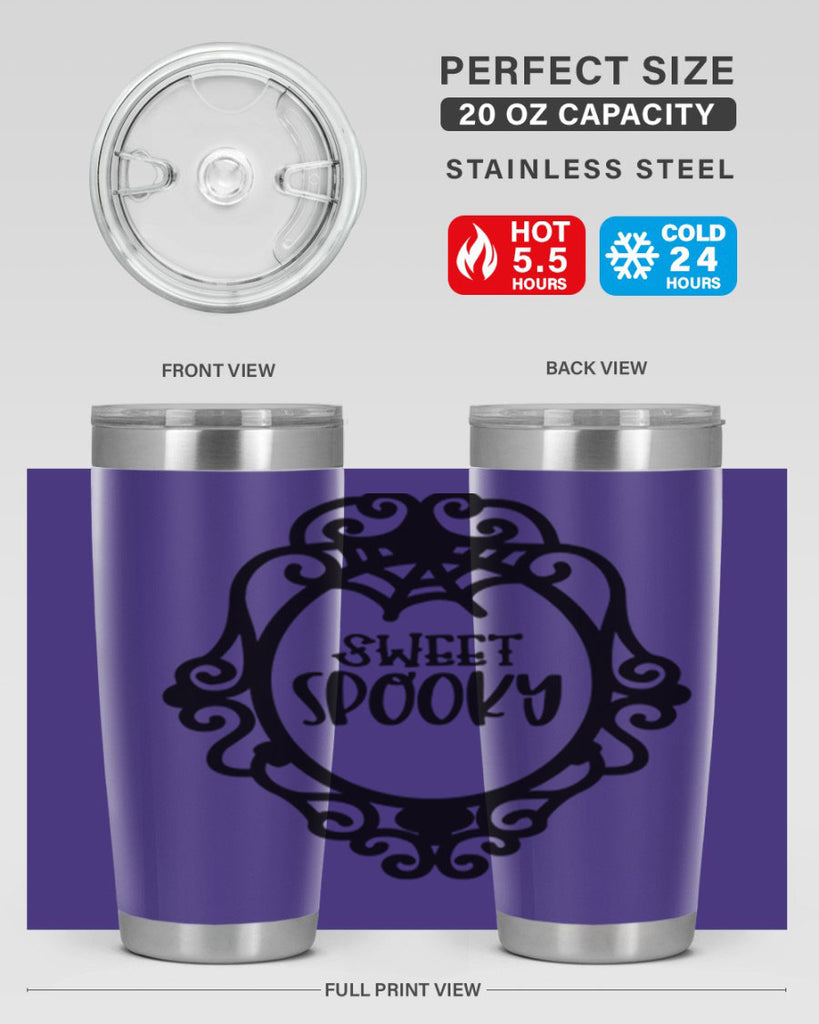 sweet spooky 18#- halloween- Tumbler