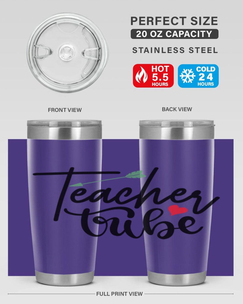 teacher tribe Style 139#- teacher- tumbler