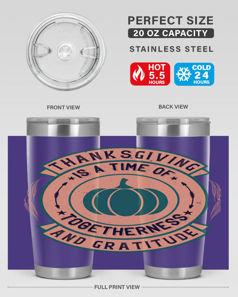 thanksgiving is a time of togetherness and gratitude 13#- thanksgiving- Tumbler