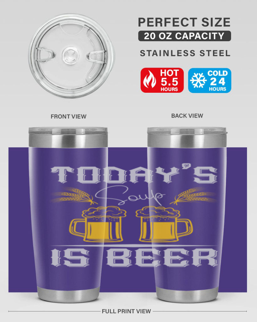 today’s soup is beer 4#- beer- Tumbler