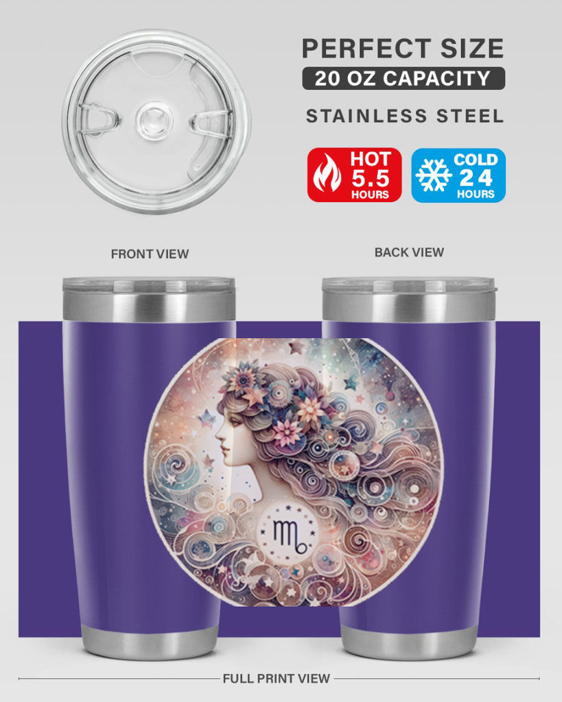 virgo 556#- zodiac- Tumbler