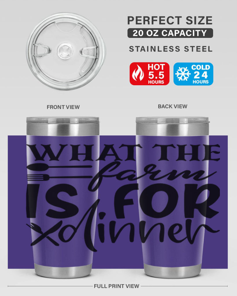 what the farm is for dinner 72#- kitchen- Tumbler