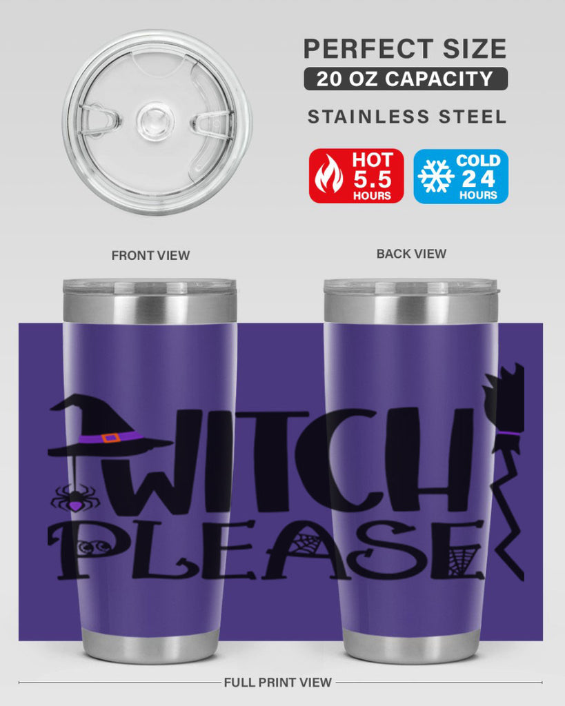 witch please 8#- halloween- Tumbler