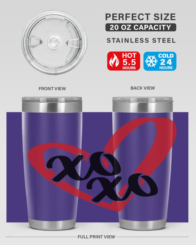 xoxo 11#- valentines day- Tumbler