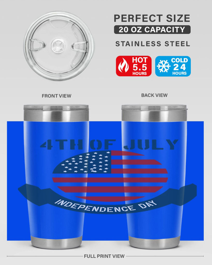 4th july design Style 63#- Fourt Of July- Tumbler