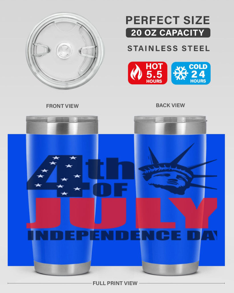 4th of july independence day Style 67#- Fourt Of July- Tumbler