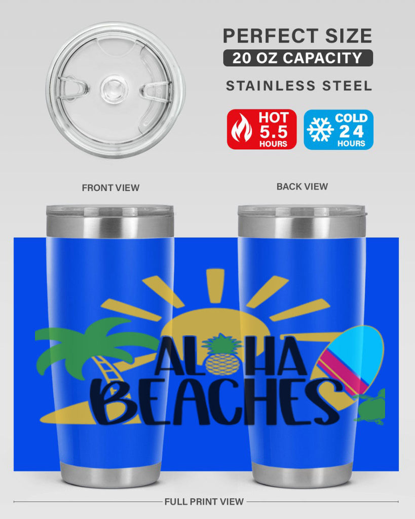 Aloha Beaches Style 55#- summer- Tumbler