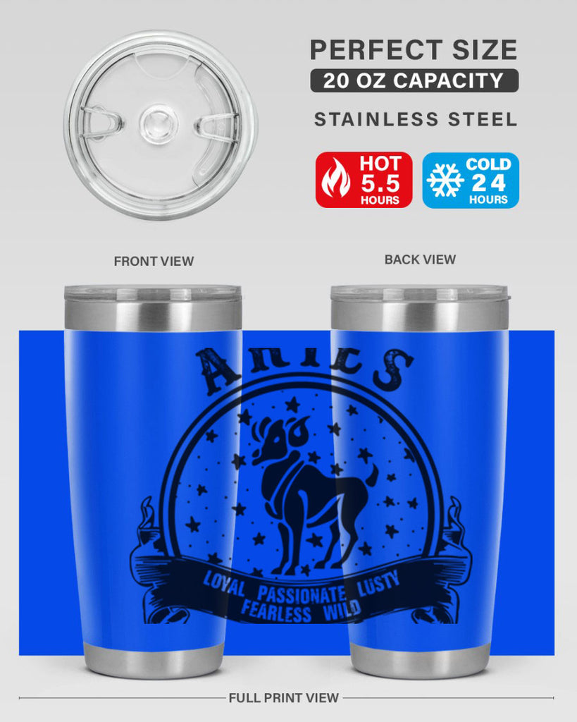 Aries 1#- zodiac- Tumbler