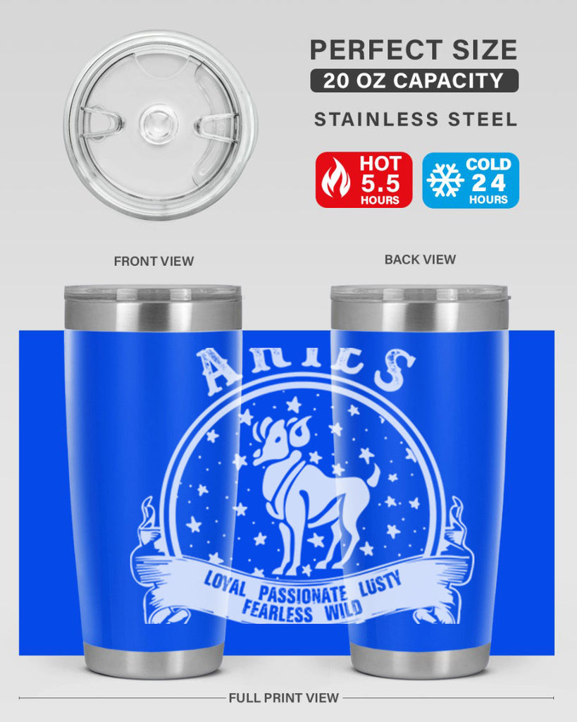Aries 2#- zodiac- Tumbler
